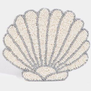 Seashell Beaded Coin Purse